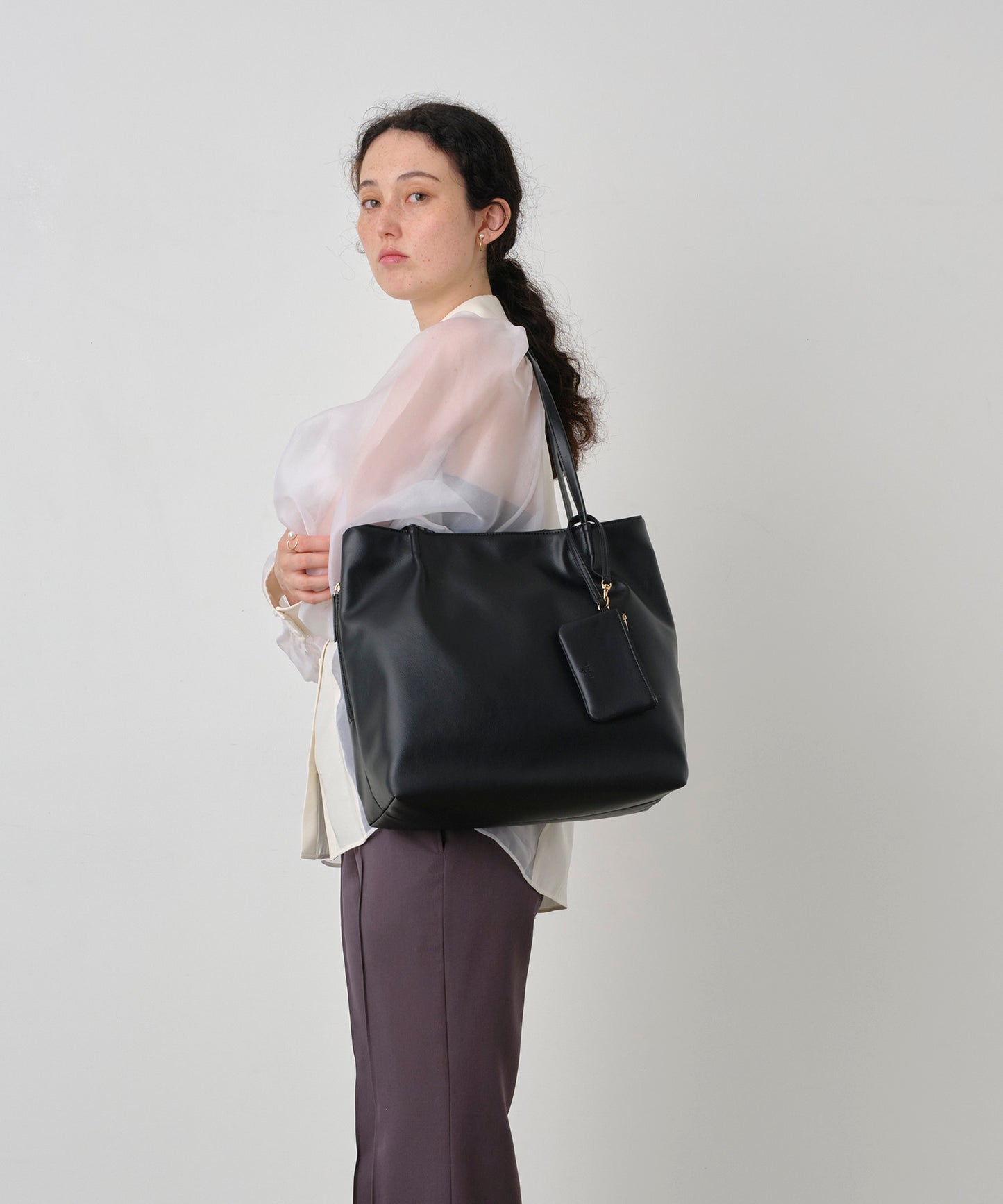 Tote With Pouch