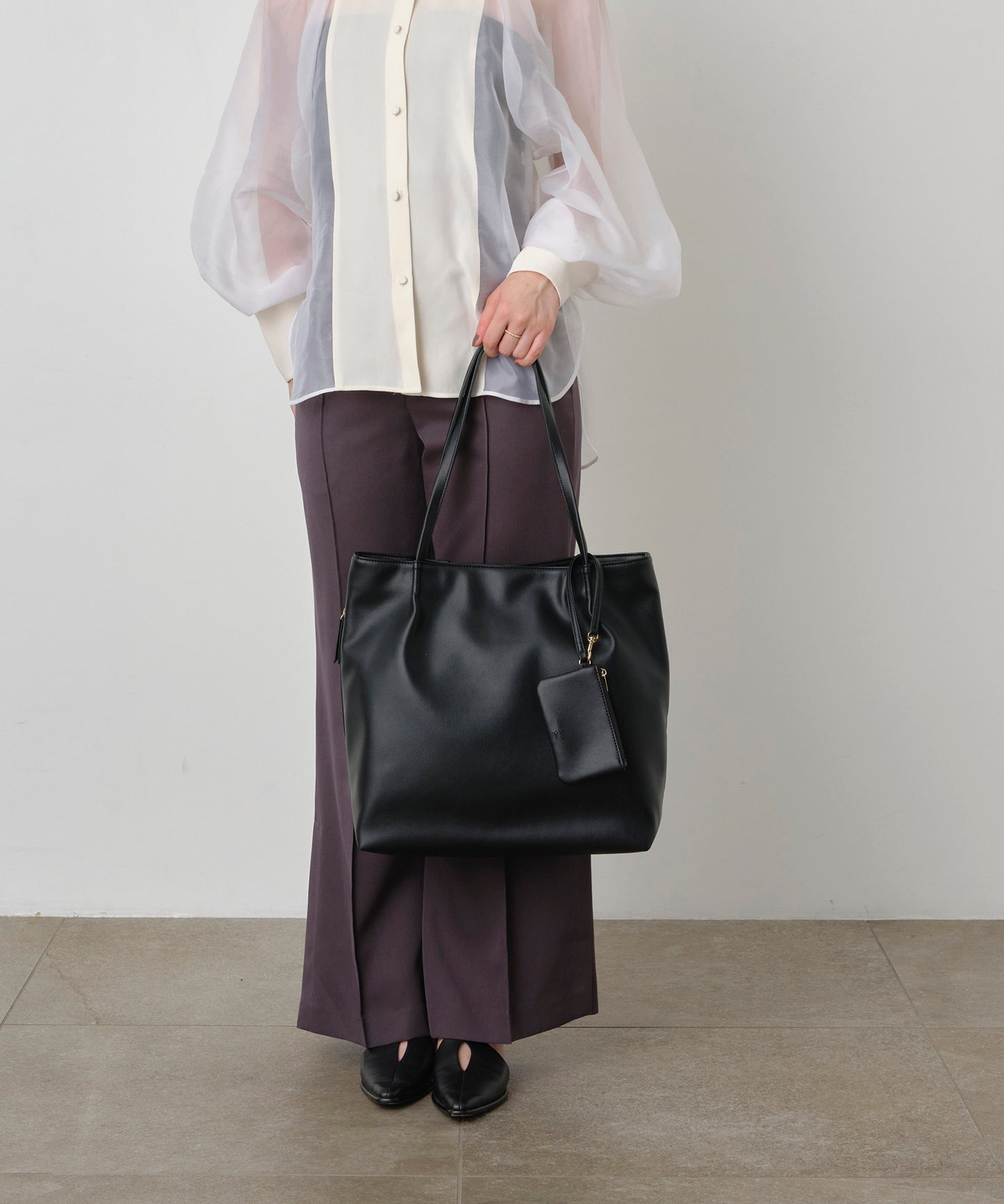 Tote With Pouch