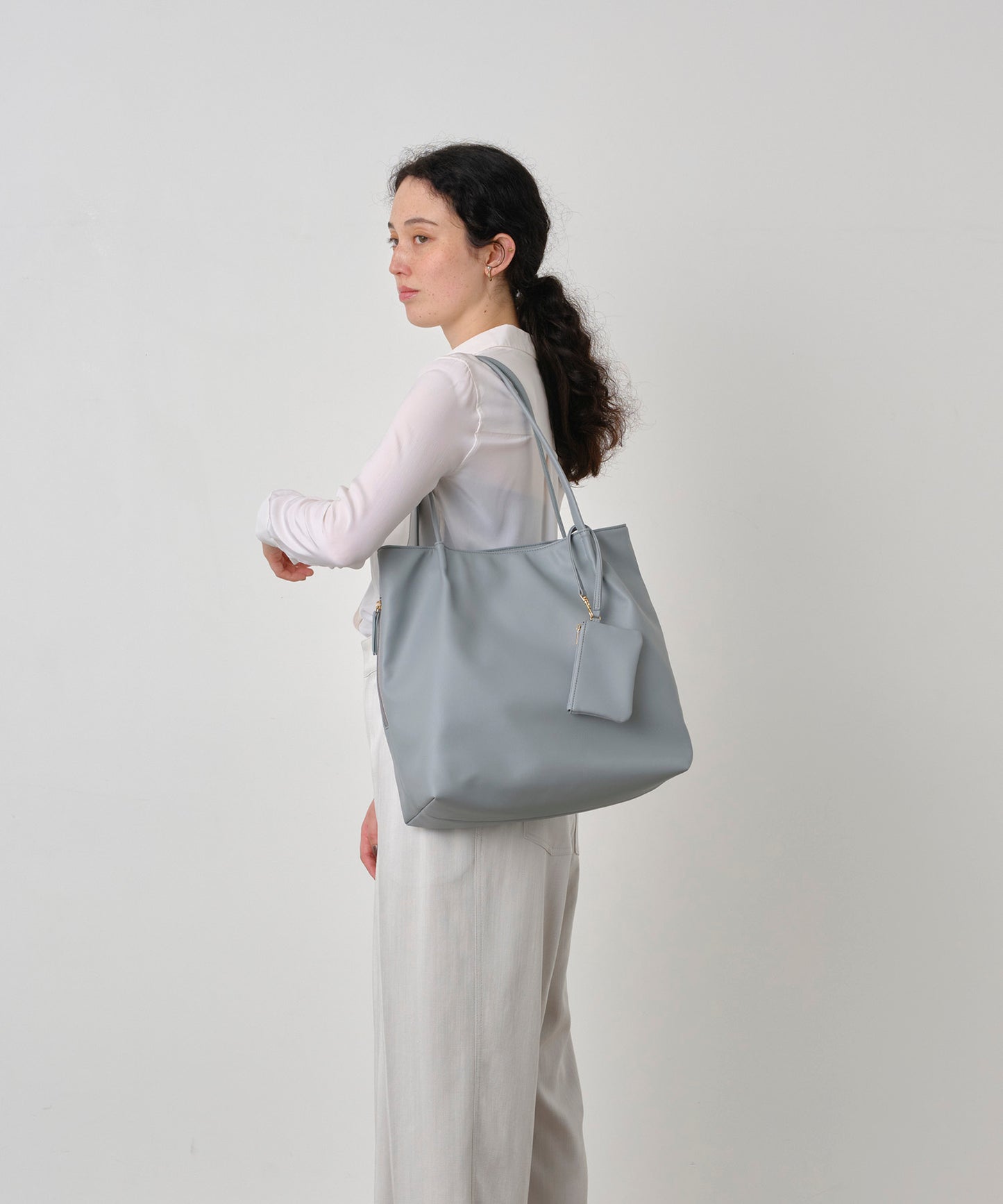 Tote With Pouch
