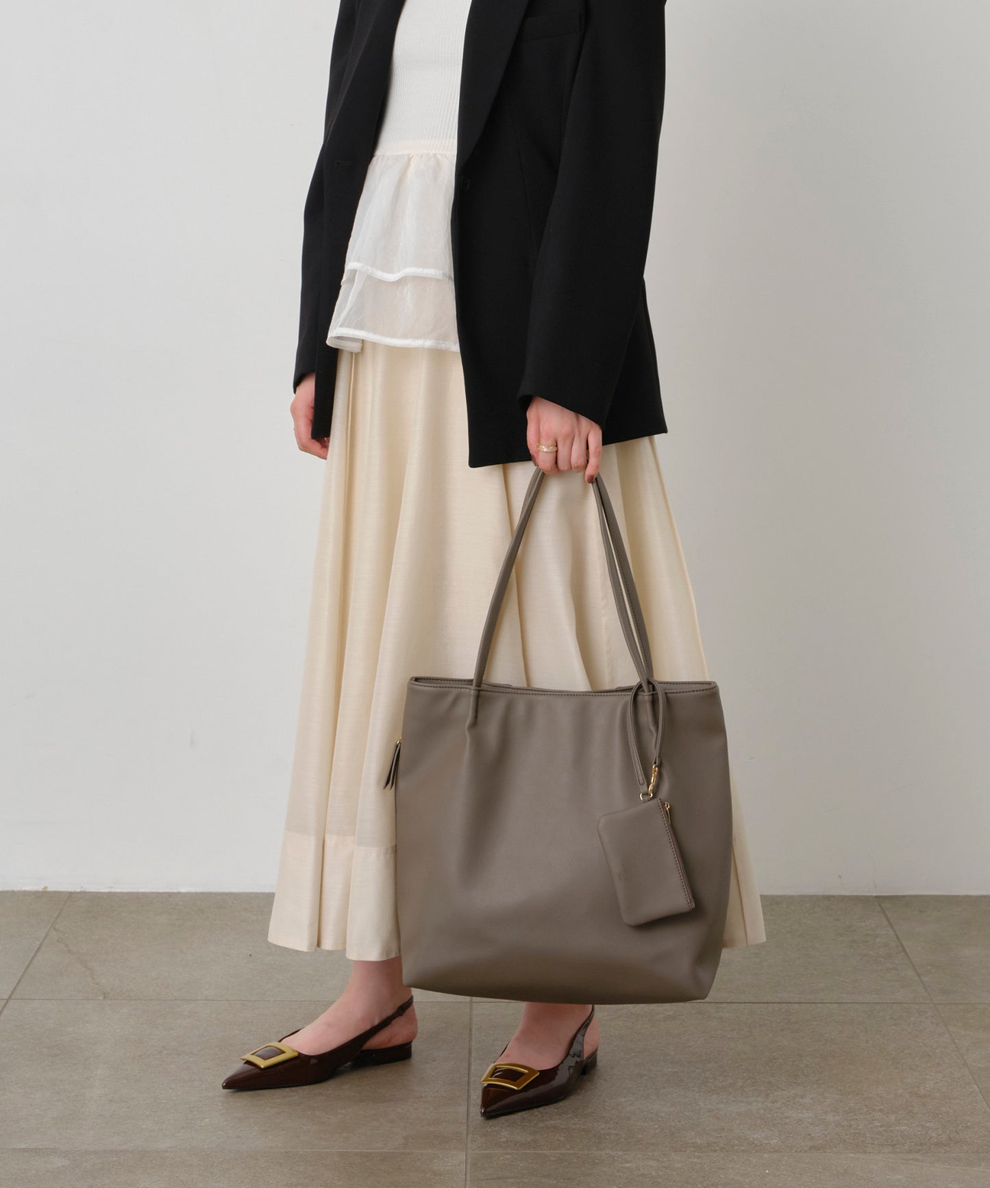 Tote With Pouch