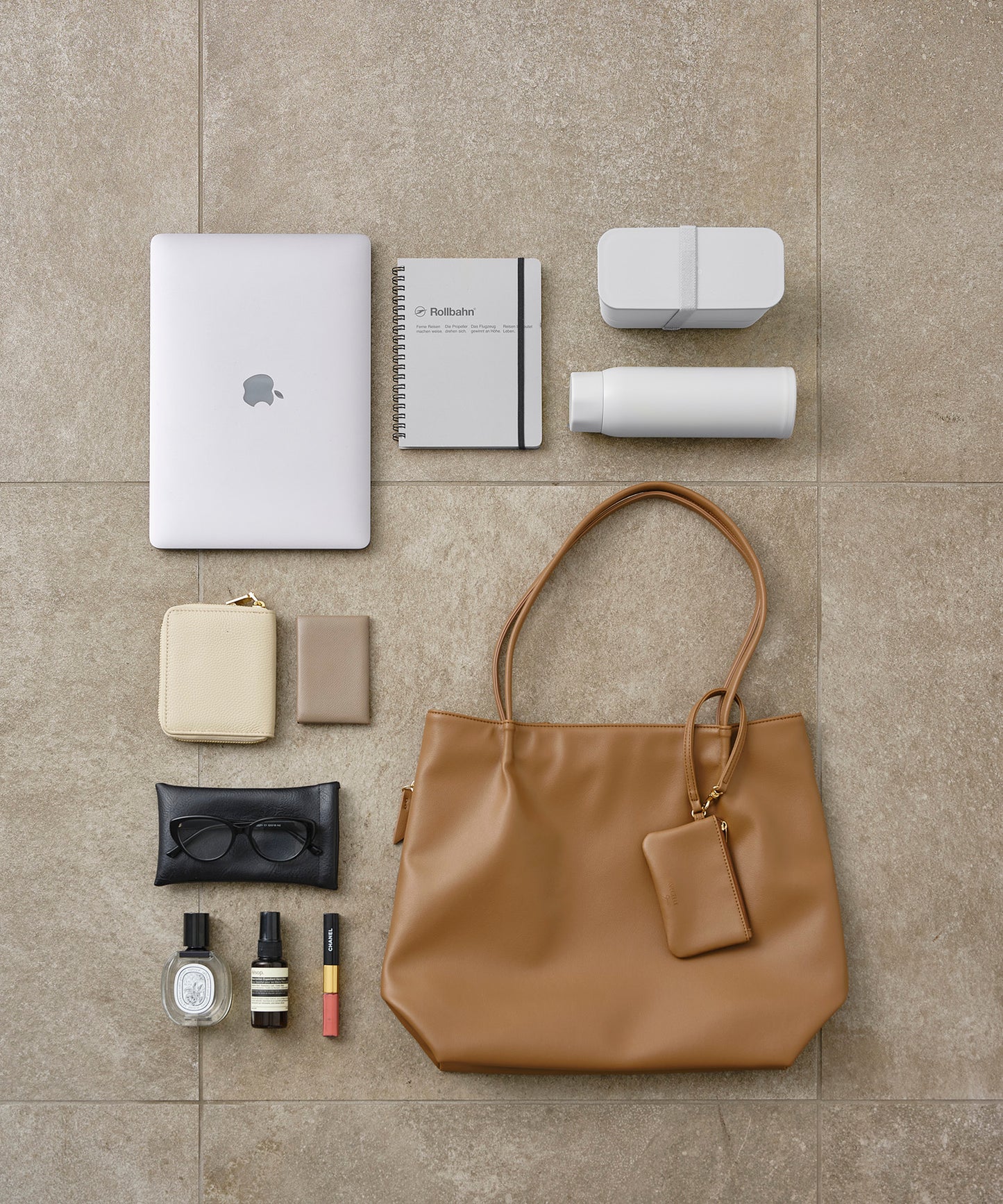 Tote With Pouch