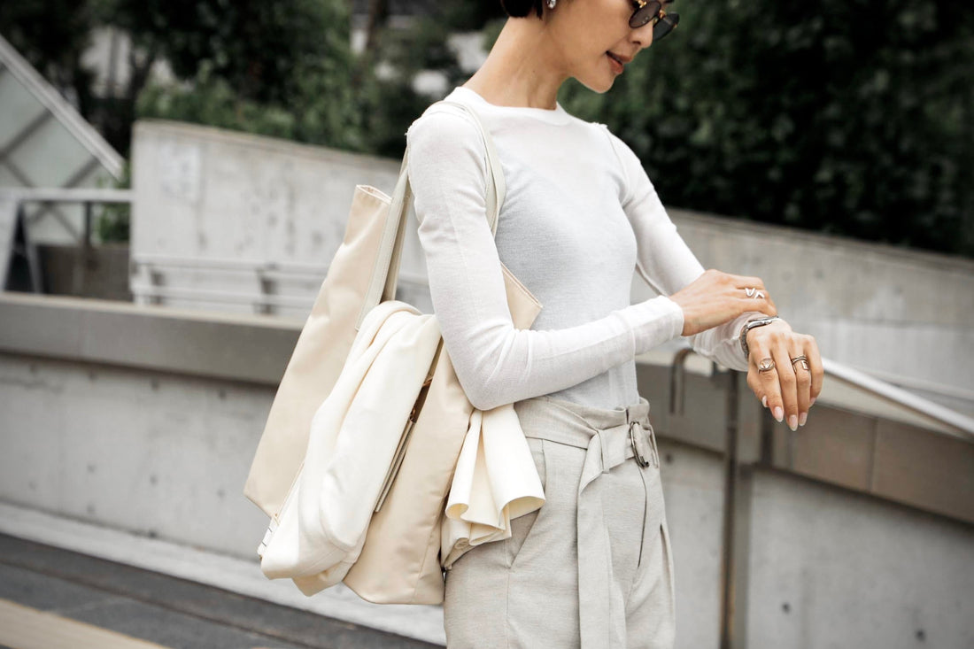 A-Tote Nylon Yuri Kobayashi Model