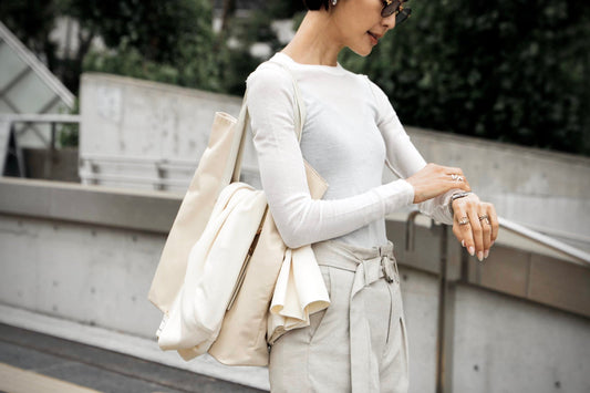 A-Tote Nylon Yuri Kobayashi Model