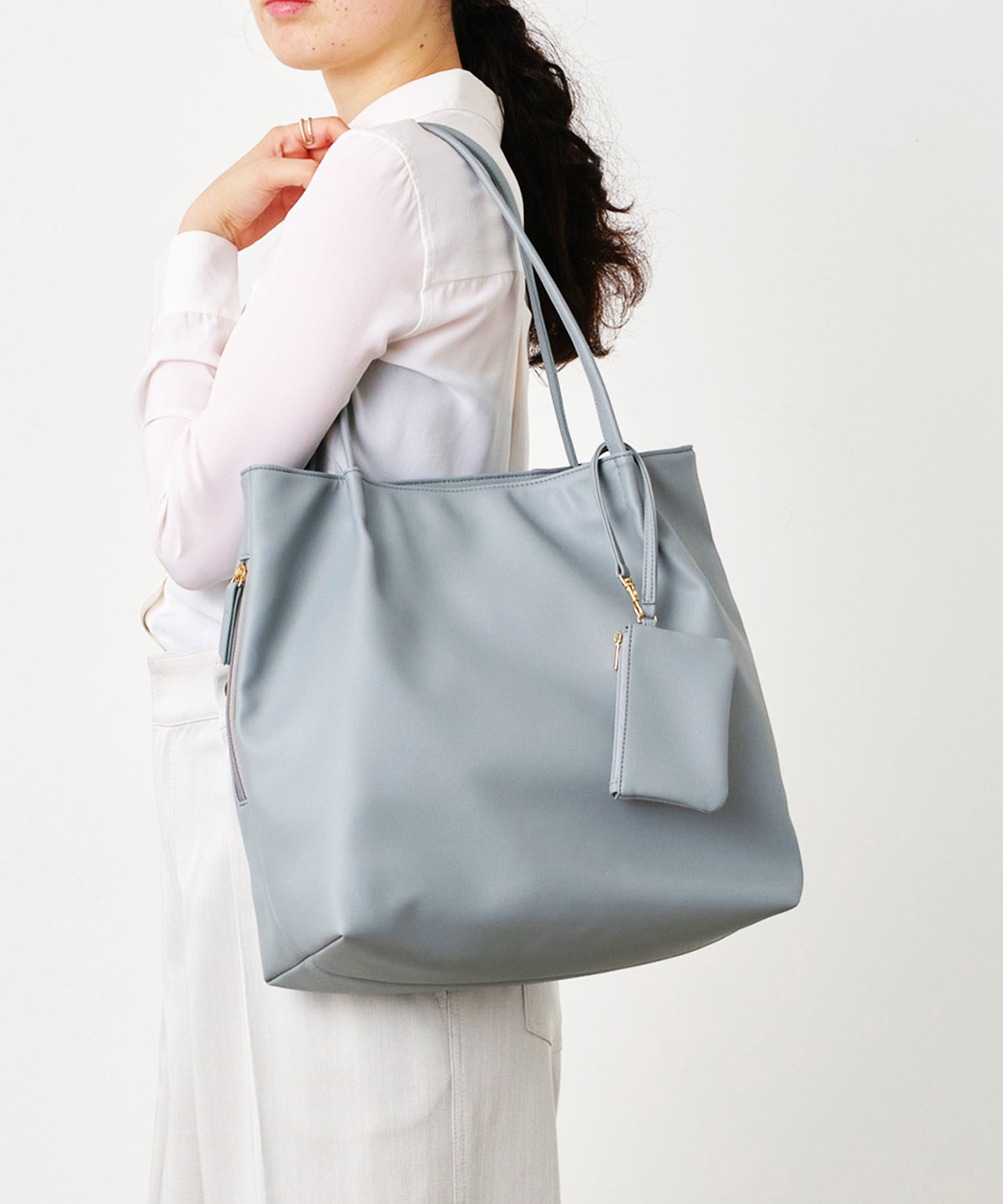 Tote With Pouch