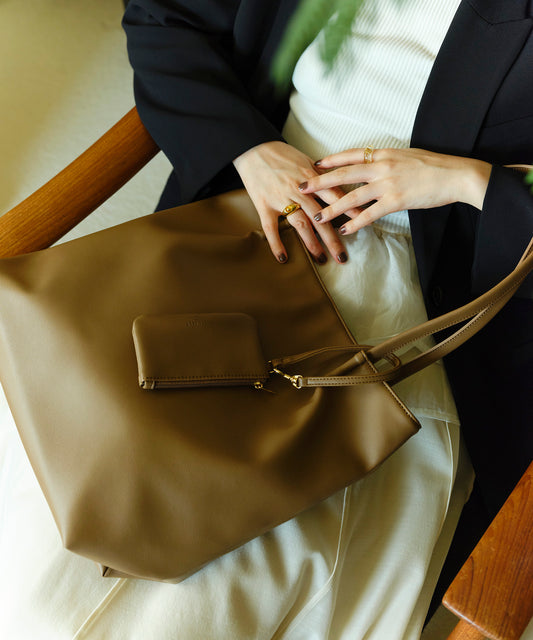 Tote With Pouch