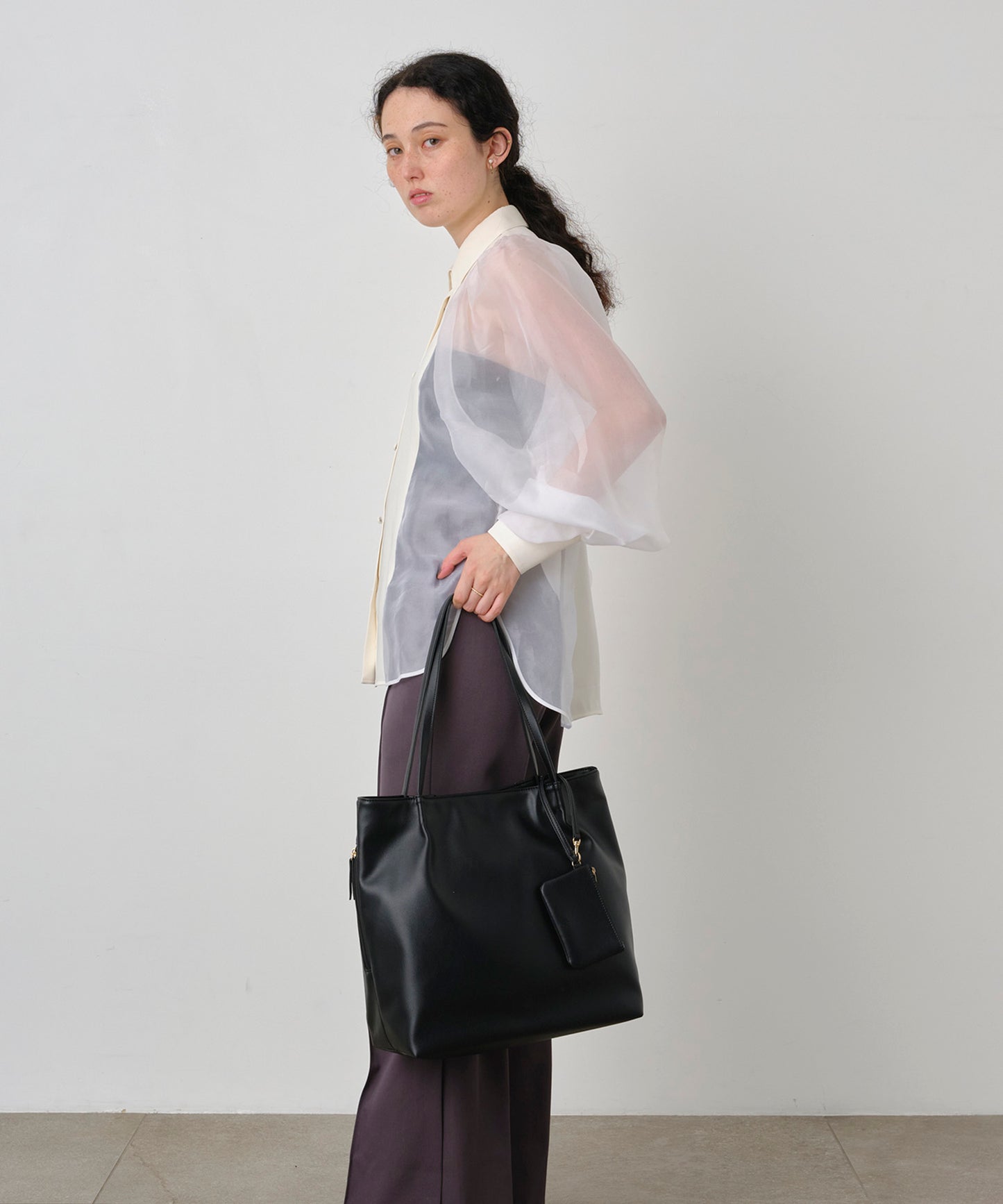 Tote With Pouch