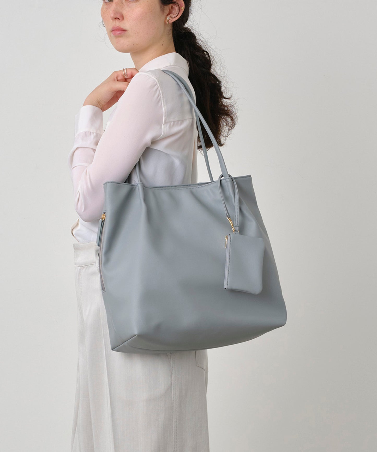 Tote With Pouch