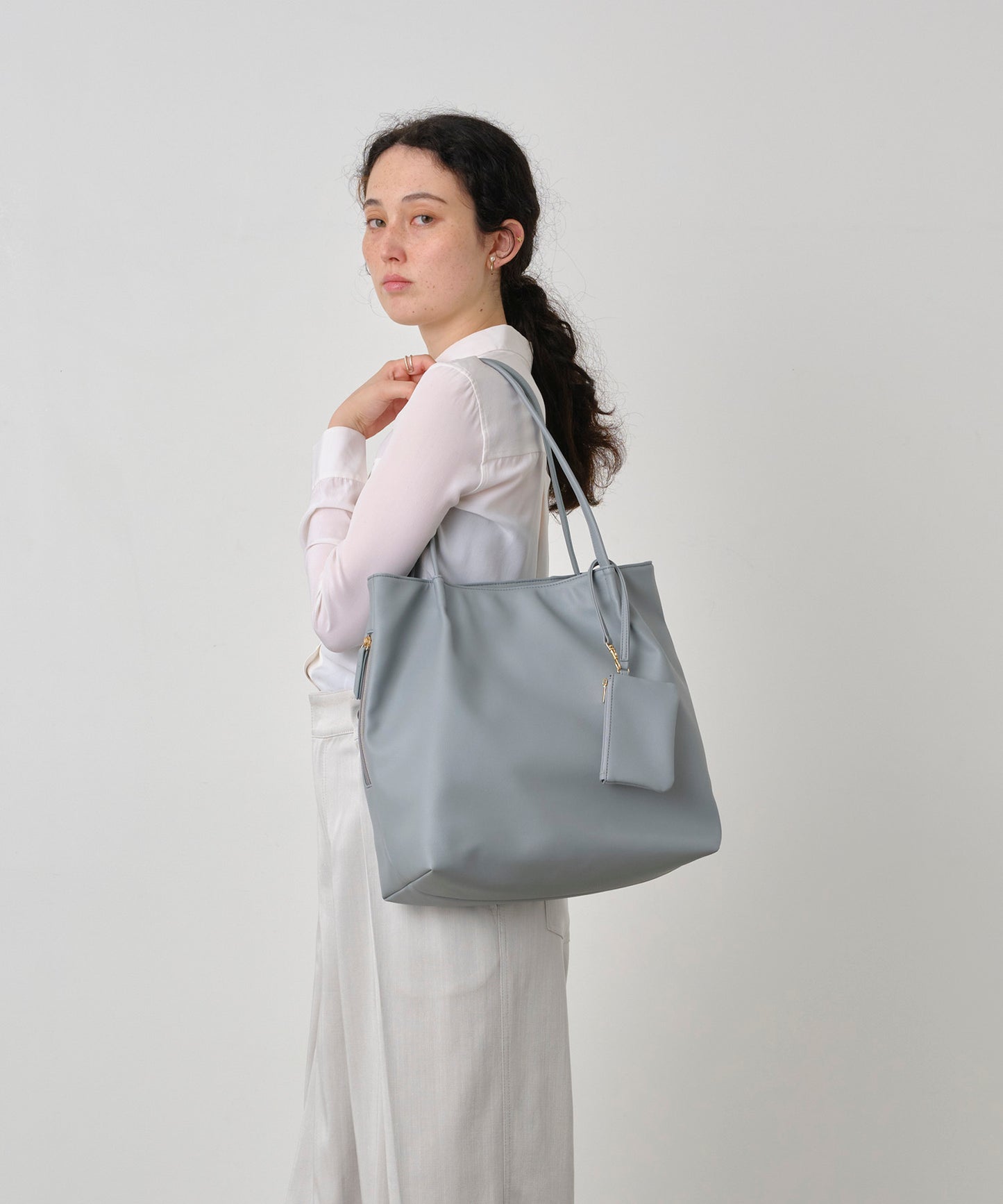 Tote With Pouch