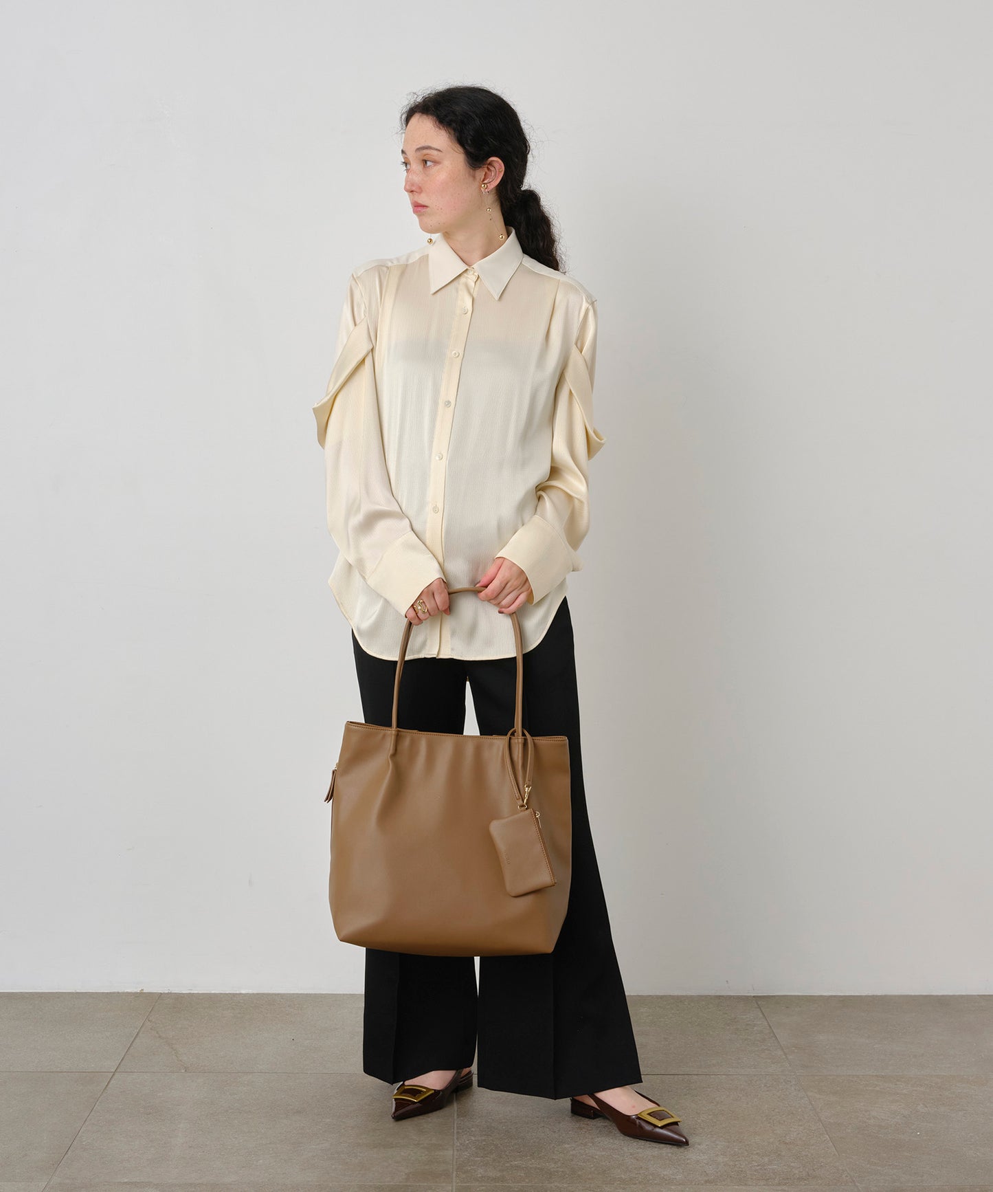 Tote With Pouch