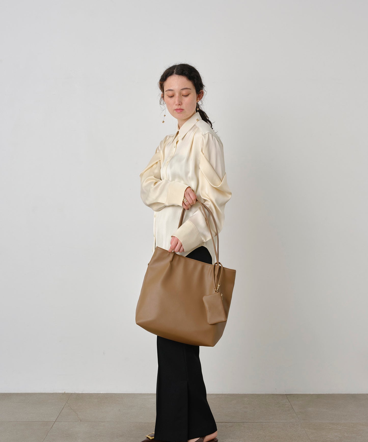 Tote With Pouch